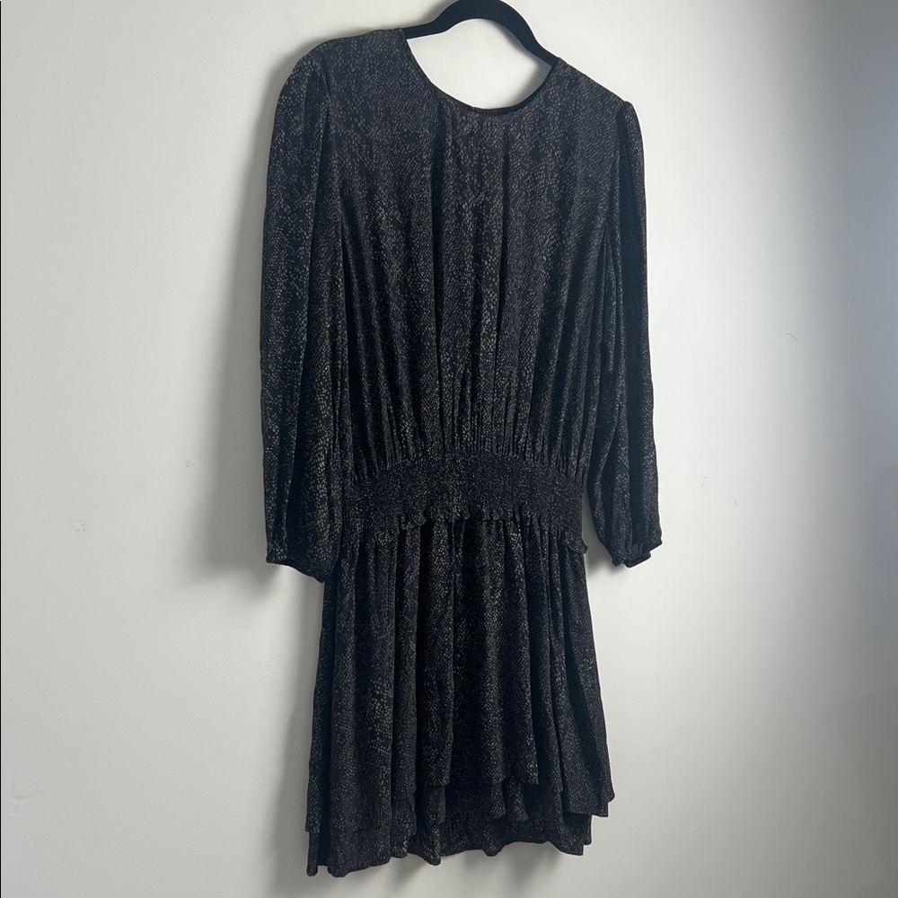 NEW Rails Size Large Inez Slate Python Smocked Wa… - image 10